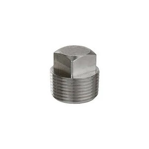 1/16-27 through 1-11.5 Square Head Pipe Plug 18-8 and 316 Stainless Steel
