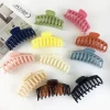 12 Pack Large Hair Claw Clips for Woman Non-slip Matte Banana Clips Strong Hold jaw clip Hair Clamps for Thin Thick Hair