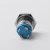 Import 12mm  Latching Push Button Switch Flat Head Metal Solder Terminal 1NO 12V Ring Led Light ON OFF from China