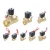 12v 3/8in motorized smart waterproof electronic gas brass electrical water Solenoid Valves