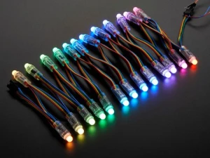 12v full color symphony led lights pixel ws2811 12mm led pixel lighting