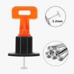 1.5mm Steel nails detachable steel spacer cross/ tiling clips and wedges/tile leveling clips