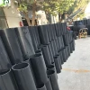160*3.5mm Corrosion Resistance Rigid Black PVC Assemble Short Pipe
