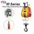 Import 160kg to 500 kg electric wire rope hoist crane from China