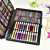 Import 168 pieces of crayon children&#39;s Watercolor Brush set art tools paint brush for kids from China
