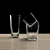 Import 170ml square tumbler whiskey glass from China