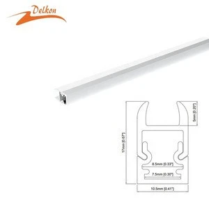 1M/2M/3M Glass Shelf LED Profile Under Cabinet Aluminum LED Profile for Cellar and Bar