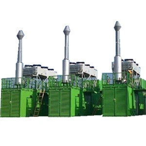 1mw 2mw container silent type CNG/LNG/natural gas turbine generator