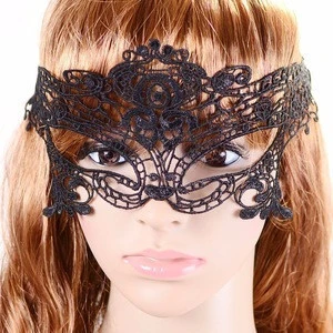 1Pc 2016 New Style Ladies Sexy Ball Lace Mask Masquerade Mysterious Party Theme Party Half Face Sexy Lace Black / White Mask