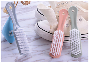 1pc Rust Removal Sponge Magic Strong shoes and clothing brush short handle housing brush