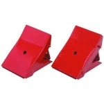 2 pcs Handy Folding Foldable Metal Wheel Chocks