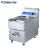 2-Tank and 2-Basket High Efficient Heavy Duty Commercial Electric Deep Fryer Machine
