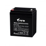 20 Hours Rechargeable Maintenance Free Sealed Lead Acid Battery High Quality 6 FM 12V 12ah Black Deep Cycle Types Railway Sea