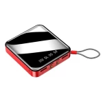20000mAh Power Bank Mini Small Torch ED Display PowerBank 20000mAh with Flashlight Hanging rope