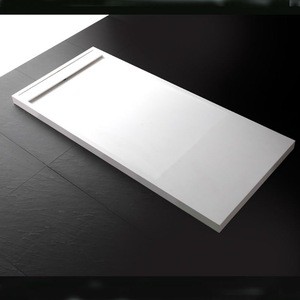 2012 Italy exclusive design North America Solid Surface Shower Trays Bathroom Trays WD0482