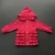 Import 2017 New kids long sleeves winter clothes baby girls cotton solid color jacket from China
