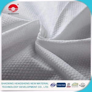 2017 new technology 35GSM-200GSM raw materials non woven fabric for wet wipes