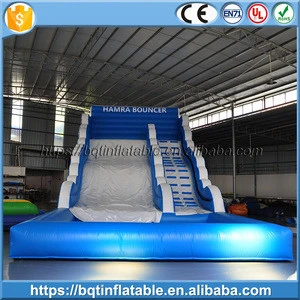 2017 Professional supplier giant inflatable slide, giant inflatable water slide for adult, inflatable jumping slide