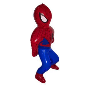 2017cheap and classical cartoon character inflatable spiderman toy