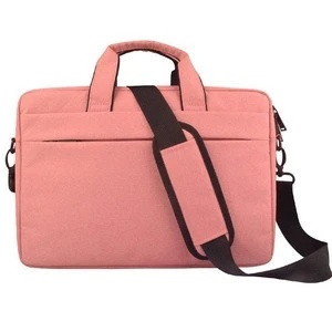 2018 14 inch waterproof shoulder strap laptop bag computer bag