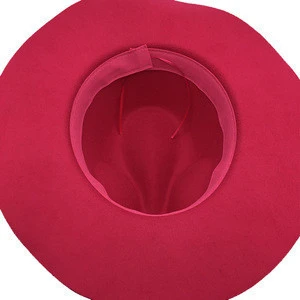2018 Female Adults Headwear Personalized Fedora Felt Hillbilly Hat