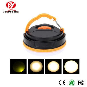 2019  Amazon Hot sell Bright ABS Plastic Stretching Outdoor LED Camping Lantern Camping Light