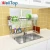 Import 2019 Welltop Stainless Steel 1 Tier Dish Rack Over Shelf Sink Bowl Organizer Cutlery Holder  vt-09.007 from China