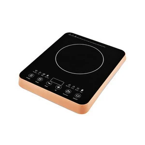 2020 Electric Single Burner 220V Portable Touch Screen Control Glass Induction Cookers Stove