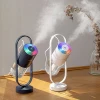 2020 Hot Portable Rechargeable Car Humidifier USB Aroma Diffuser Changing LED Lights Office Home Table Air Humidifier