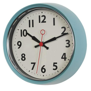 2020 modern Classic style vintage round retro customization plastic wall clock home decoration