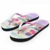 2020 rubber flip flops women summer custom beach sublimation slippers, Hawaii Beach Shoe womens Bling Bling Flip-Flops