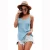 Import 2020 Summer New Casual Blouse Round Neck Thin Shoulder Tank Tops Woman Summer  Knitted Shirts For Women Bblouses from China