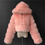 2020 Women Faux Fur Plus Size Jackets Coats Winter Clothing Woman Winter Coat for Women