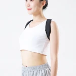 2021 Amazon hot selling back shoulder back support orthosis back seat belt posture orthosis clavicle support Custom logo