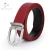 Import 2021 new design guangzhou custom stainless steel unsex metal pin buckle genuine cowhide leather belt from China