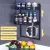Import 2021 New Multi Function Household Wall-Mounted Kitchen Storage Organizer Condiments Spice Rack from China