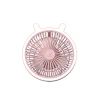 2024 Hot Sale USB Rechargeable Desktop Wall/Ceiling Fan Night Light Desk Lamp Small Cooling Hand Fan 3 Speed Portable Fan