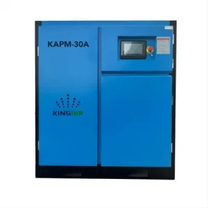 22kw 10bar Single-Stage Permanent Magnet Variable Frequency Screw Air Compressor for Water Plant