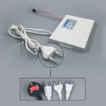 100-240V DC12V 36W three colors Touch dimming  switch Time temperature display Built-in LED driver Connect the defogger film