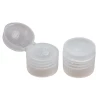 24mm Ribbed Flip Top Plastic Bottle Cap for Cosmetic Lids Cream Lotion