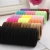 Import 24pcs/set Factory Wholesale Cheap Cotton Black Soft Elastic Hair Rings Hair Ties For Thick Hair from China