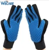 255 Pins Magic Blue Color Silicon Deshedding Cat Brush Horse Hair Remover Fur Comb Dog Bath Message Pet Grooming Gloves