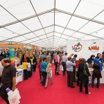 25x120m Trade Show Tent
