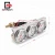 Import 2inch Chrome Panel Oil Pressure gauge Water Temp gauge Amp Meter Triple Gauge kit Set White Face Car meter from China