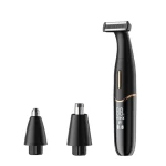 3 In 1 USB Rechargeable Body Hair Trimmer Lady Shaver Portable Hair Eyebrow Ear Nose Trimmer