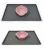 Import 30*50Cm silicone pet feeding mat pet food mat size11.8*19.7inches from China
