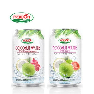 330ml NAWON Canned Guava thailand coconut water Aids in Weight-loss Efforts Manufacturer Vietnam