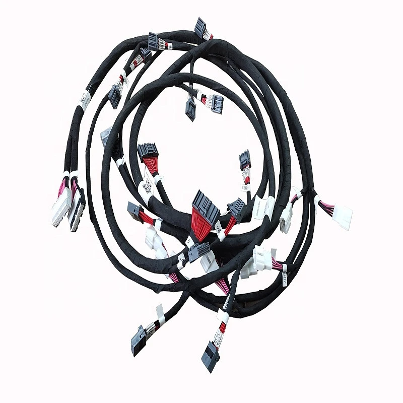 350mm Custom  Wiring Harness for automotive   Multi Pins Vehicle Connection Insulation Wire Automotive Wiring Harness