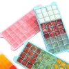36 Cavities  Multi-Color Ice Cube Mold Food Grade Silicone Reusable Diy Ice Cream Silicone Mold
