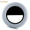36 White LEDs Beauty selfie portable flash camera ring light with USB Charging Cable in Dim Environment